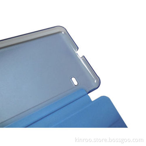 3-panel Cover for Samsung Tab 4 7", with Transparent Shell